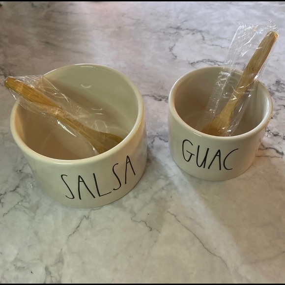 Rae Dunn Guac and Salsa Bowl Set - Picture 4 of 6